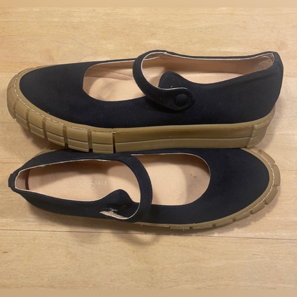 Anthropologie Kiki Platform Mary Jane Flats Sz 40 - Picture 3 of 10